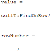 example of getting the correct row number of an Excel file