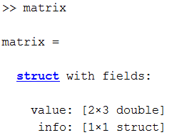 hidden nested structure matlab example